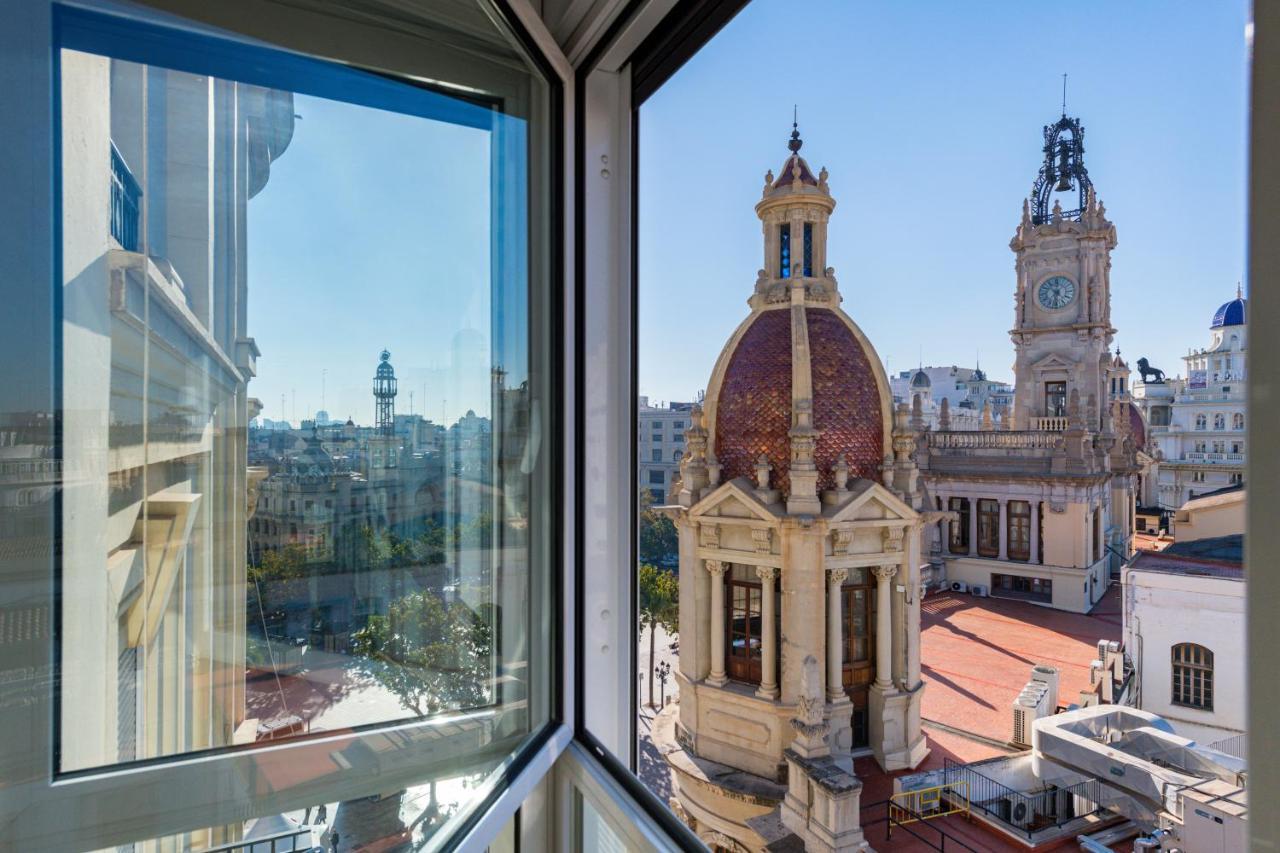 Ayuntamiento Panoramic Apartment Валенсия Екстериор снимка
