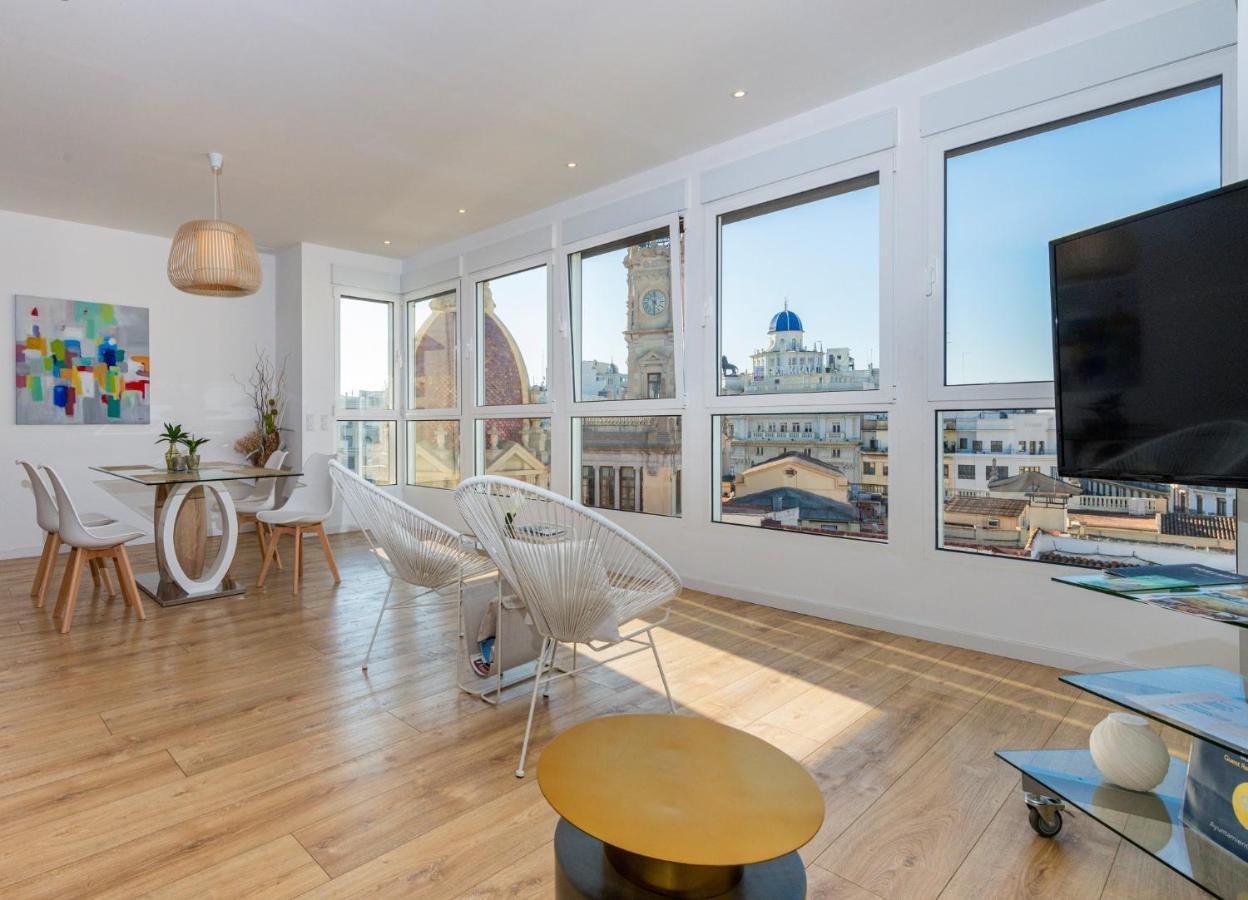Ayuntamiento Panoramic Apartment Валенсия Екстериор снимка